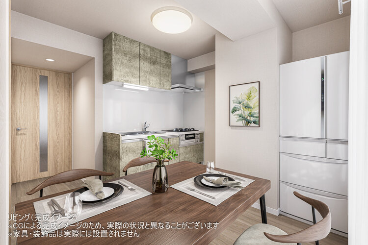 ※CGによる完成イメージの為実際の状況と異なることがございます。※家具・装飾品は実際には設置されません。 ※CGによる完成イメージの為実際の状況と異なることがございます。※家具・装飾品は実際には設置されません。