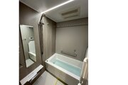 ホッと一息つける癒しの空間バスルーム。機能が充実したスタイリッシュなデザインに仕上げました。