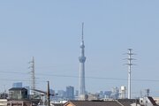 浴室窓からのスカイツリー２