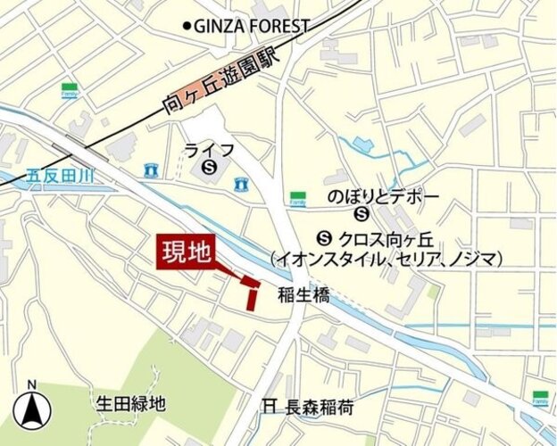 現地案内図