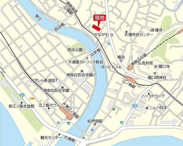 現地案内図