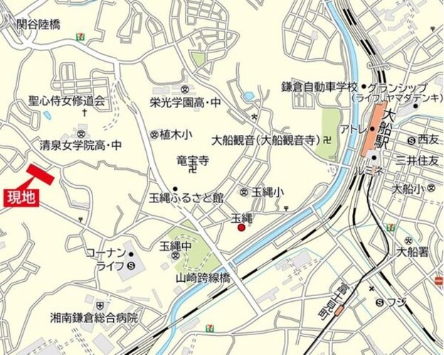 現地案内図