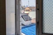 浴室窓からのスカイツリー