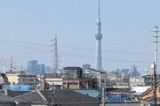 南側バルコニーからのスカイツリー