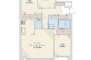 各居室にクローゼットが配置された、収納力の高い3LDKの間取り図です!リビングを中心に各お部屋へ移動しやすい生活動線が魅力♪プライベートな時間を大切にしながら、家族が集まりやすい設計です! 各居室にクローゼットが配置された、収納力の高い3LDKの間取り図です!リビングを中心に各お部屋へ移動しやすい生活動線が魅力♪プライベートな時間を大切にしながら、家族が集まりやすい設計です!