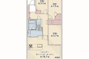 3LDK+TR+2W、専有面積80.95平米、バルコニー11.37平米、トランクルーム0.27平米 3LDK+TR+2W、専有面積80.95平米、バルコニー11.37平米、トランクルーム0.27平米