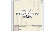 1LDK、専有面積40.15㎡、バルコニー面積6.10㎡、ペット飼育相談、室内リノベーション実施
