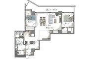 建具設置で2SLDKへ変更可能 建具設置で2SLDKへ変更可能