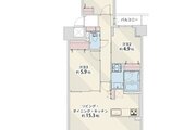 3LDK、専有面積70.61㎡、バルコニー面積11.91㎡、室内リノベーション実施 3LDK、専有面積70.61㎡、バルコニー面積11.91㎡、室内リノベーション実施