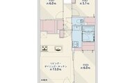 3LDK+W、専有面積70.21㎡、バルコニー10.7㎡、アルコーブ1.0㎡、室内リノベーション実施 3LDK+W、専有面積70.21㎡、バルコニー10.7㎡、アルコーブ1.0㎡、室内リノベーション実施