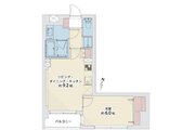 1LDK、専有面積37.42㎡、室内リノベーション実施 1LDK、専有面積37.42㎡、室内リノベーション実施