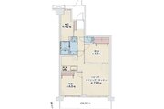 2LDK+S、専有面積66.47㎡、バルコニー11.47㎡、ポーチ面積4.10㎡