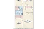 3LDK、専有面積71.72㎡、バルコニー10.08㎡、室外機置場1.12㎡、玄関ポーチ0.88㎡