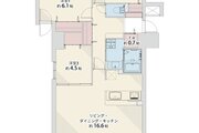3LDK+TR、専有面積75.81平米、バルコニー11.04平米