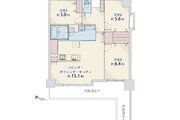 3LDK+パントリー、専有面積73.20㎡、バルコニー23.18㎡、アルコーブ5.49㎡、室内リノベーション実施 3LDK+パントリー、専有面積73.20㎡、バルコニー23.18㎡、アルコーブ5.49㎡、室内リノベーション実施